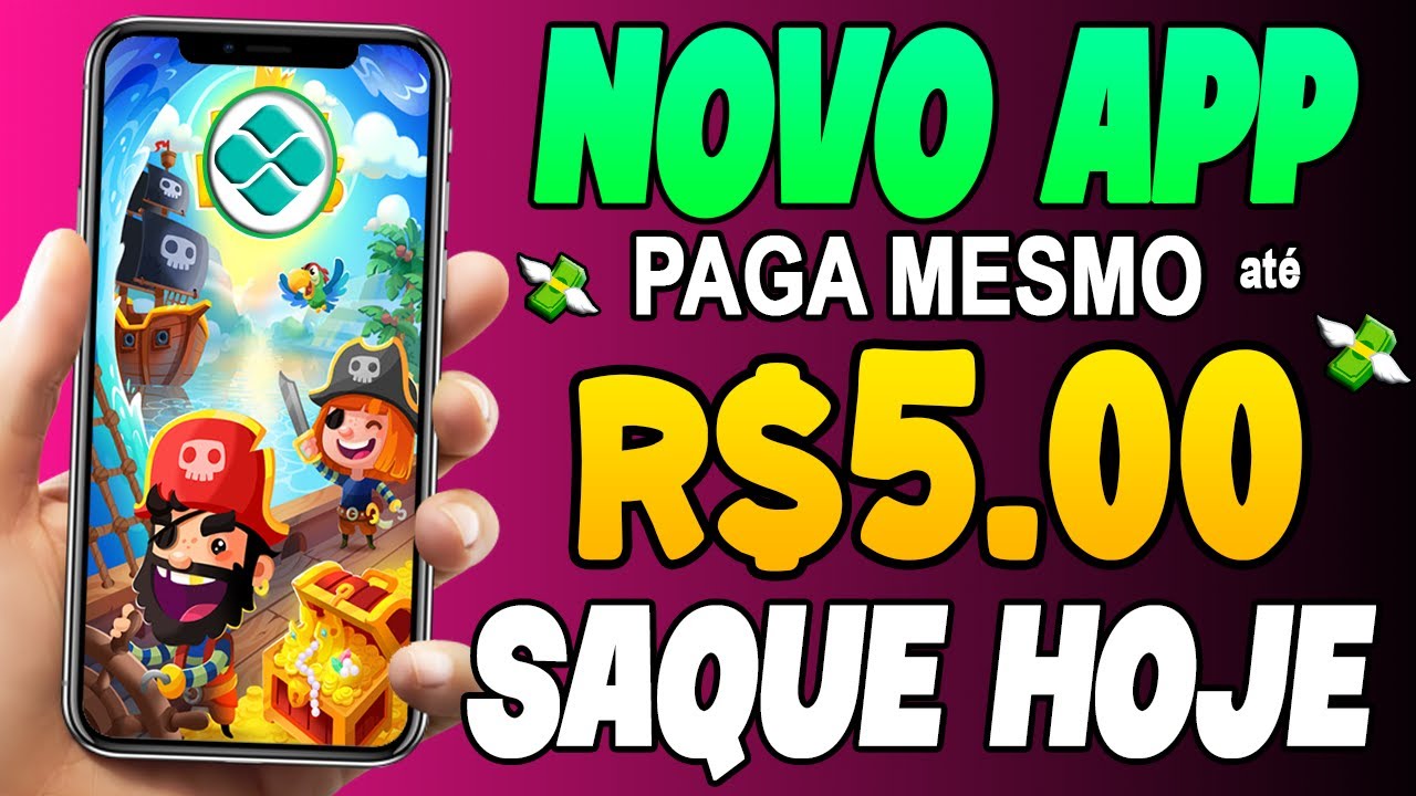 😲[Saque Rápido💸] Lançou APP para GANHAR DINHEIRO via PIX (Bem Simples) Jogo Pagando via Pix