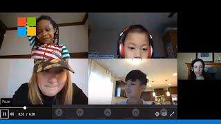 Microsoft Education - Meeting in Teams and Remote Learning at Renton Prep