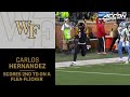Wake Forest's Carlos Hernandez Scores On The 70-Yard Flea-Flicker