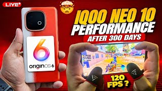 iQOO NEO 10 120 FPS PERFORMENCE TEST AFTER 4,3 UPDATE🔥| WITH HANDCAM😲#bgmilive #120fps #iqooneo10