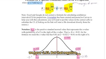 Ch 7 Confidence Intervals Part 2