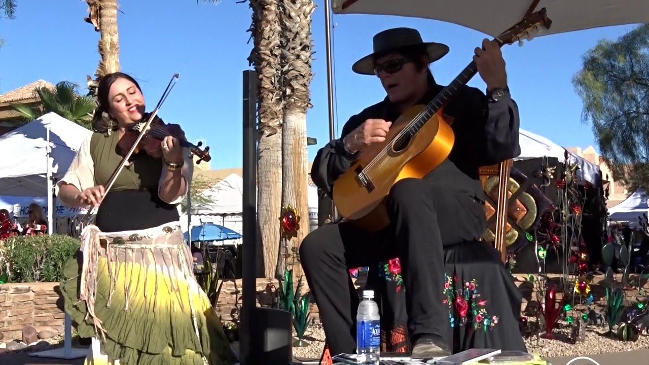 Esteban, Teresa Joy & Band Performing at the Fountain Hills Az Art Festival.