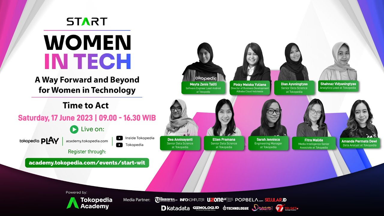 [LIVE] START Women In Tech 2023 : Keynotes Talks & Time to Act Tracks ...