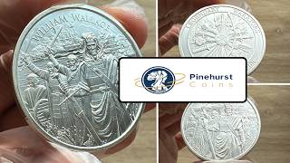 WILLIAM WALLACE 1oz SILVER Round REVIEW! ⚔️ Legendary Warriors – SilverTowne – FREEDOM FIGHTER GRAIL