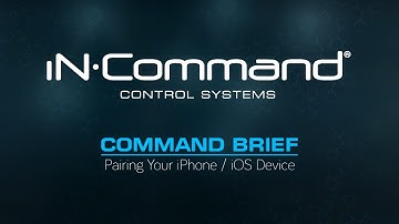 iN•Command | Command Brief - Pairing Your iPhone / iOS Device