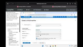 CompTIA | LAB 8.2.6 Manage IaaS Virtual Machines VMs in Azure That Run Windows Server