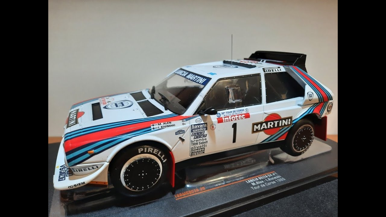 IXO MODELS 1/18 LANCIA DELTA S4 N.1 TOUR DE CORSE 1986 - YouTube