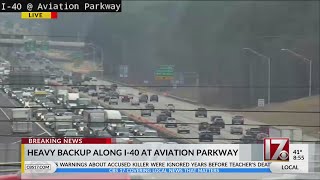Two I-40 crashes with injuries causes major RTP traffic jam: NCSHP