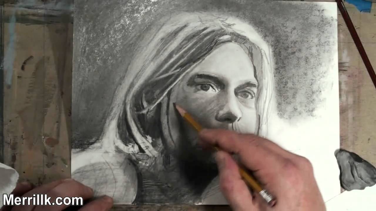 ⁣Draw Kurt Cobain Extended Shading Tutorial