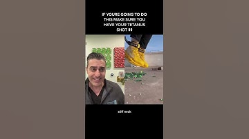 Tetanus Shot Needed For This Stunt