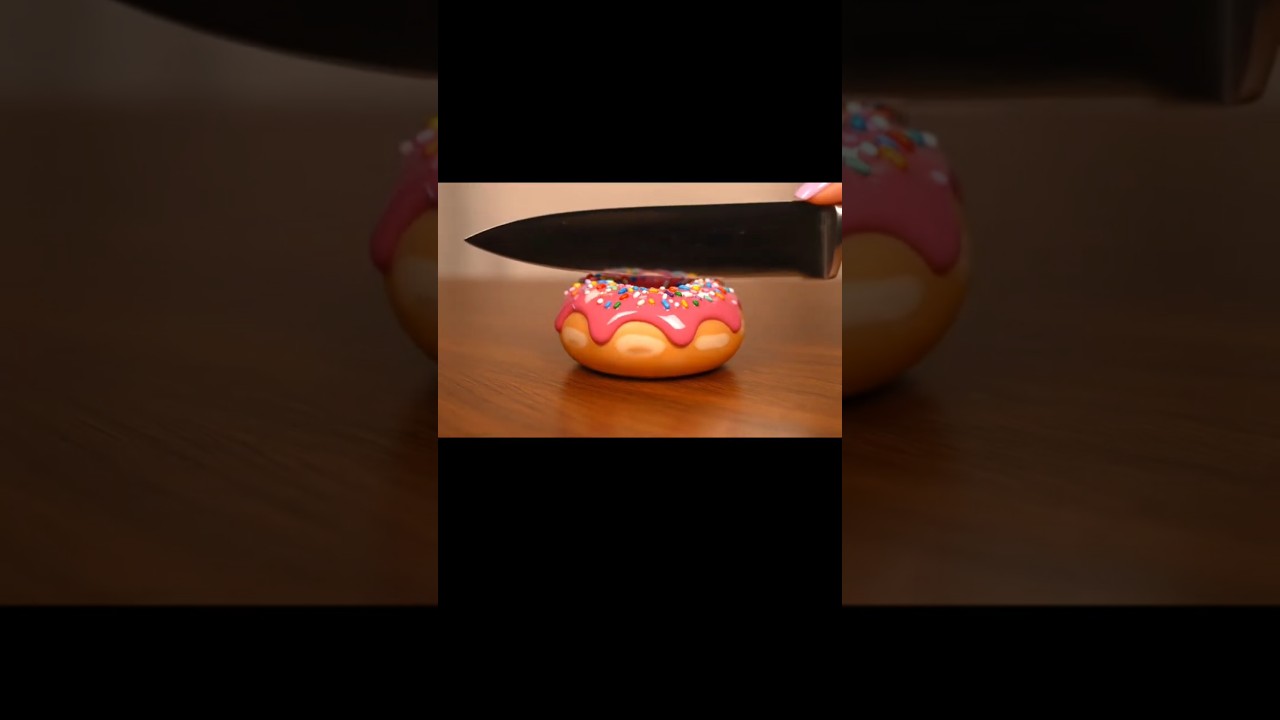 Ultra-Relaxing Cake Cutting Crisp Sounds 