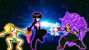 Sung Jin Woo OP & Adam V2 OP VS Ghost (All Form) in Jump Force Mugen