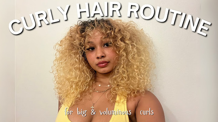 CURLY HAIR ROUTINE FOR THICK & JUICY CURLS | NATURAL CURLY HAIR 2025