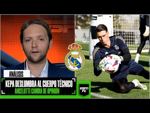 REAL MADRID Kepa se perfila para asumir la titularidad en la portería vs Celta de Vigo | ESPN FC