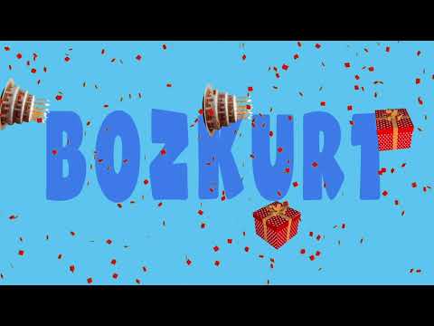 İyi ki doğdun BOZKURT - İsme Özel Ankara Havası Doğum Günü Şarkısı (FULL VERSİYON) (REKLAMSIZ)