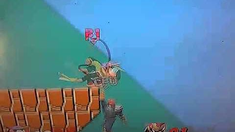 Diddy Kong Banana ledge spike