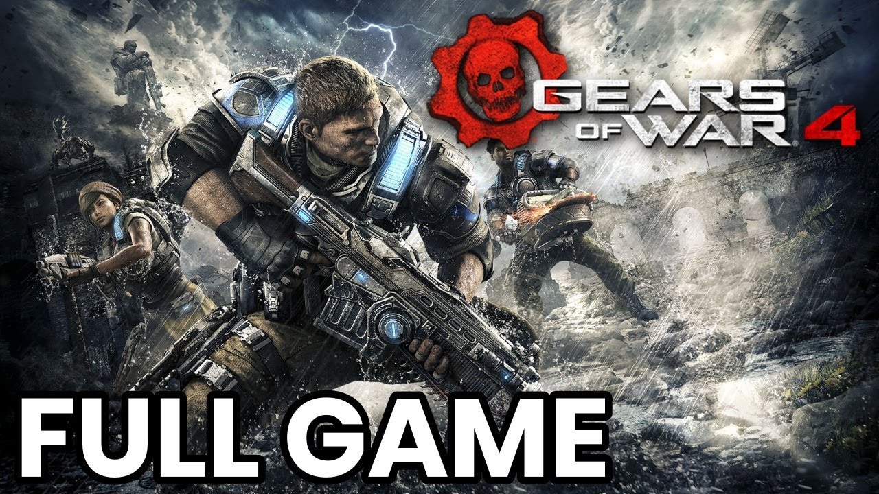 Gears of War 4 Full Game Walkthrough - No Commentary (PC 4K 60FPS