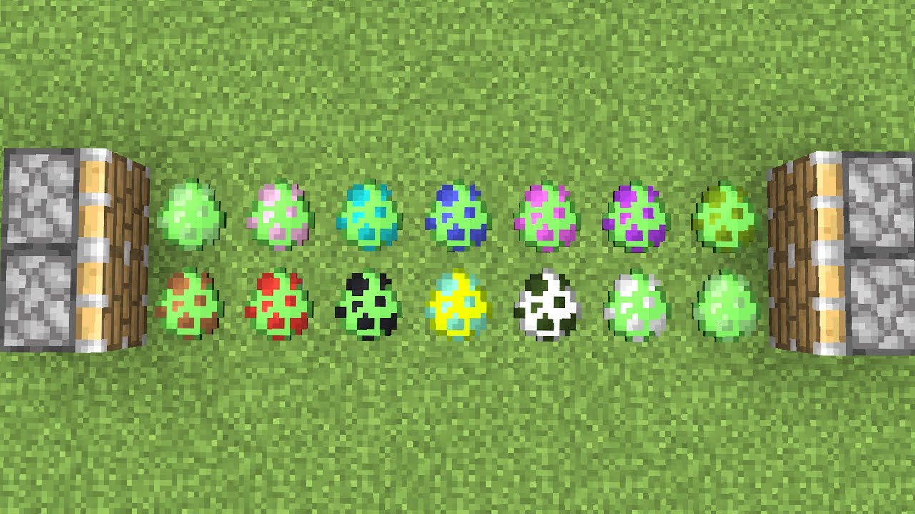 all slimes spawn eggs combined = ??? YouTube