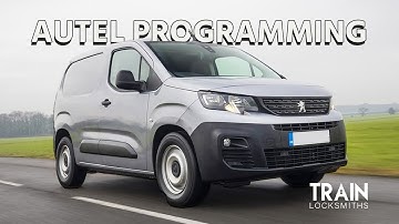 PEUGEOT PARTNER 2018 REMOTE KEY PROGRAMMING USING AUTEL | STEP-BY-STEP GUIDE