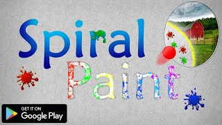Spiral Paint: Shoot Colors & Create! 🎨 Fun Android Puzzle Game for All Ages screenshot 5
