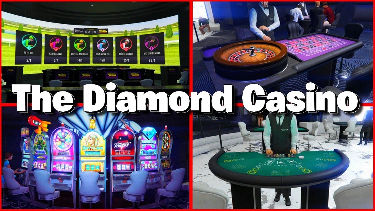POKERS , BLACKJACK , MACHINE A SOUS THE DIAMOND CASINO GTA 5 ONLINE