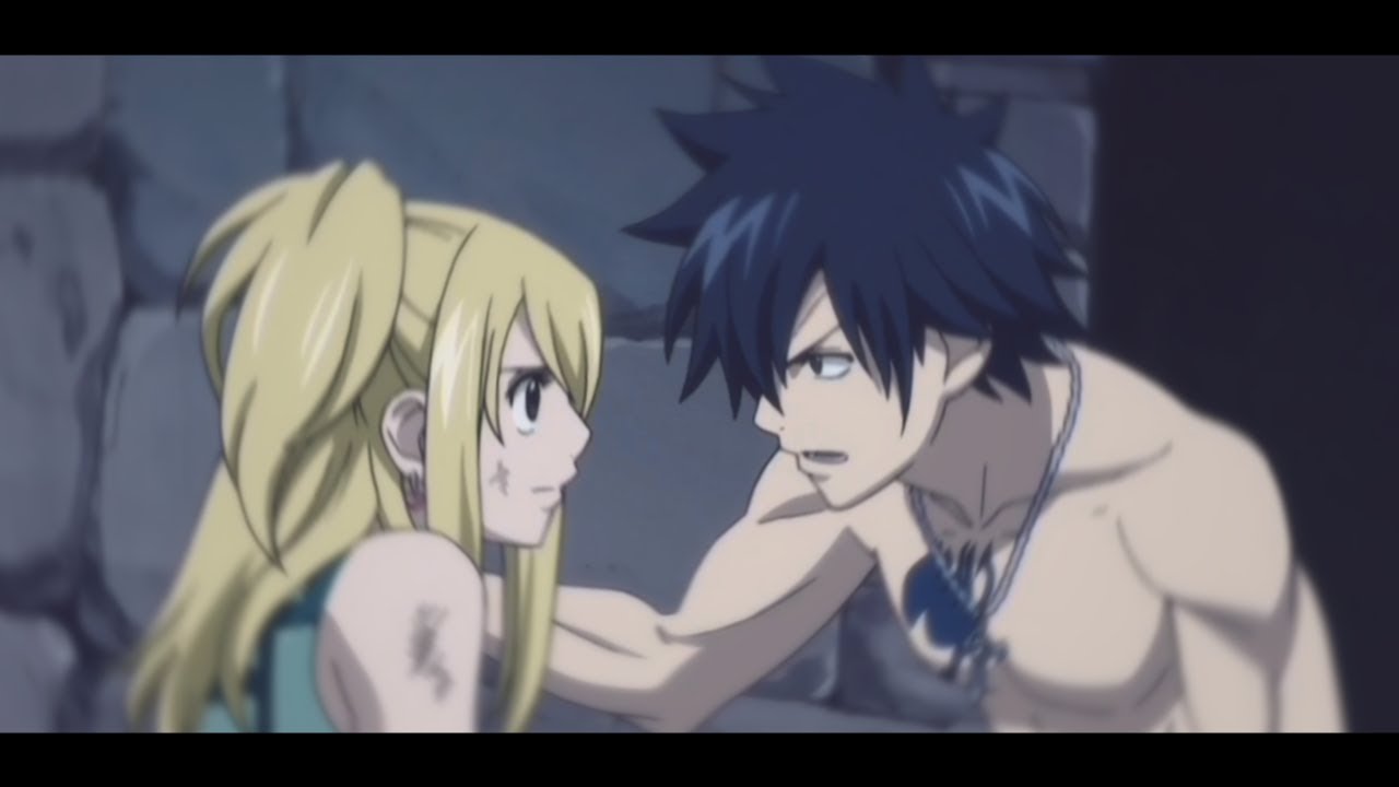 anime, anime edit, amv, fairytail, fairytail edit, natsu dragneel, lucy hea...