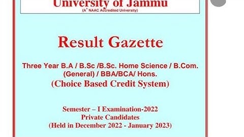 Another New Result out 🥺🥺..Ist sem ..Private....3rd 5th soon ..🤔..Jammu University.