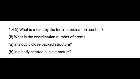 THE SOLID STATE E.Q.1.4  CLASS 12 CHEMISTRY NCERT CHAPTER 1
