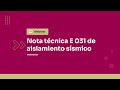 Webinar: Nota técnica E 031 de aislamiento sísmico -  PE INGSIDE 2023 I ONLINE - 04/01/2024