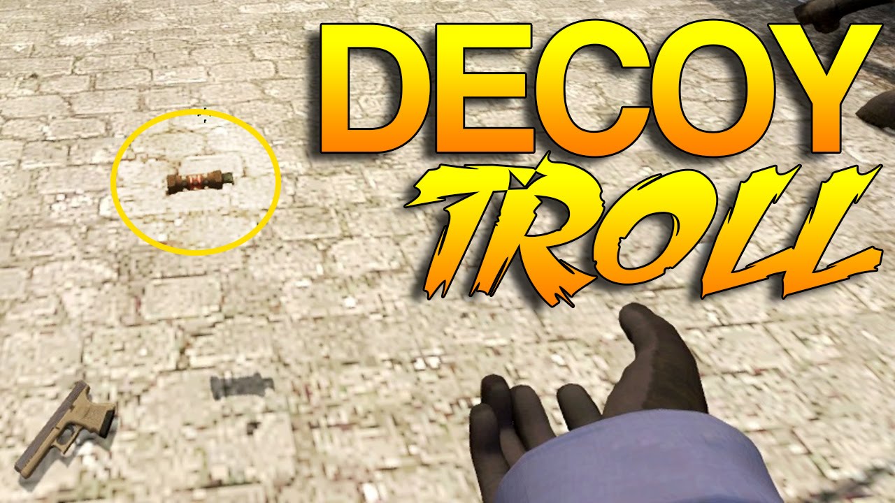 CS:GO - Throw a Decoy in spawn they said... It'll be fun they said ...