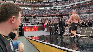 Brock Lesnar Wrestlemania Entrance #wwe #wrestlemania #wrestling #brocklesnar #sofistadium