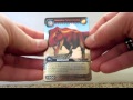 Dinosaur King Colossal Team Battle TCG Pack Opening 5 Two Pack Blisters Part 2 