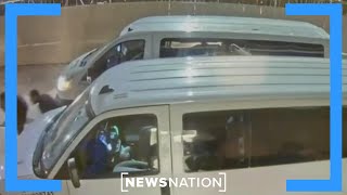 Surveillance video reveals frantic moments during ICE facility shooting | NewsNation Now