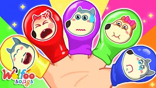 Finger Family Where Are You? 🎈👨 👩 👧 👦 Balloon Finger Song + MORE 🎶 Wolfoo Nursery Rhymes \& Kid