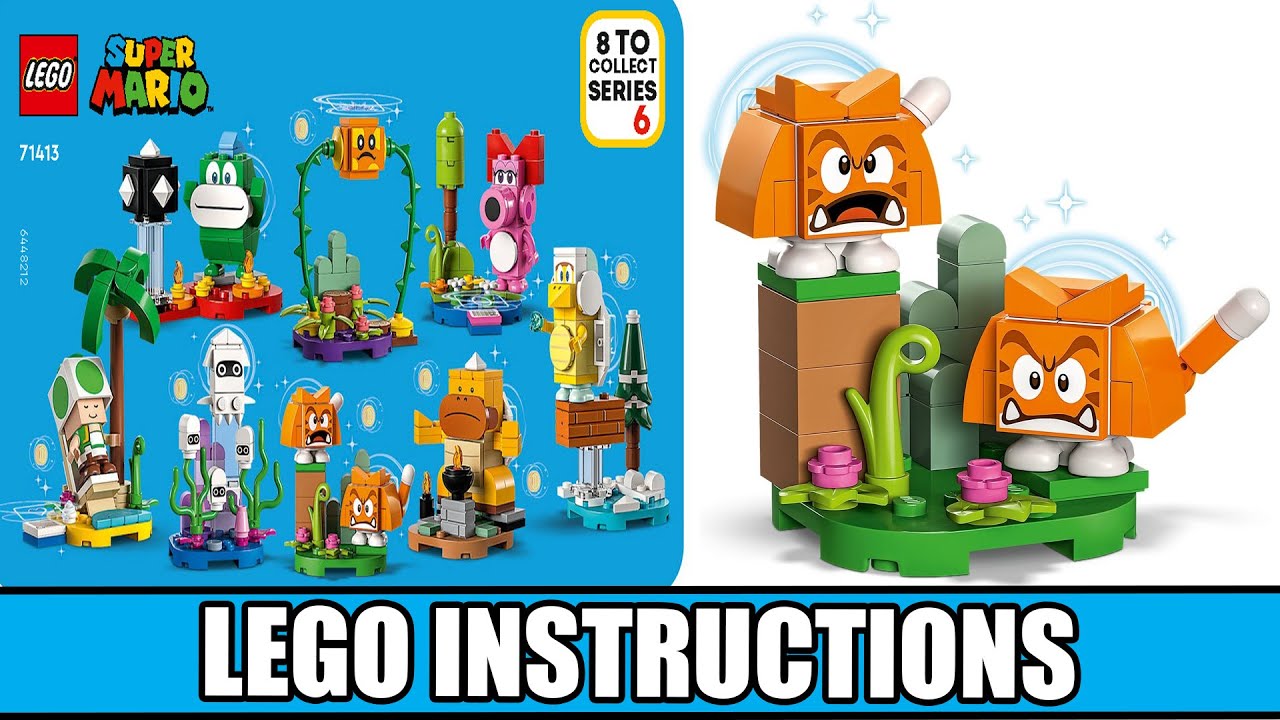 LEGO Instructions | Super Mario | 71413 | Cat Goomba's