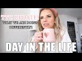 TTC UPDATE + FEELING OFF / Day In The Life of a Mom / Caitlyn Neier