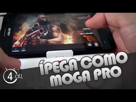 Jogando Modern Combat, N.O.V.A. 3 com ipega 9025  (Moga Pro)