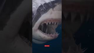 🦈 Face-to-Face with a Great White Shark – The Ocean’s Ultimate Predator! #short #sea #shark