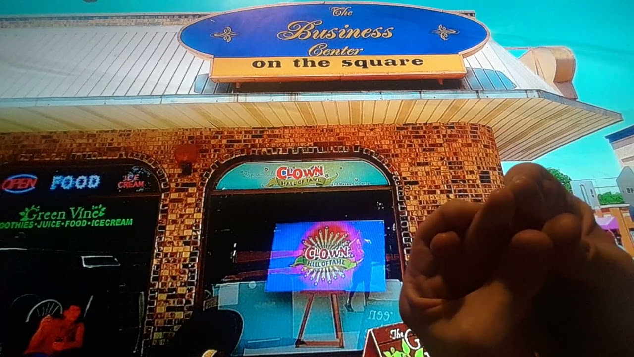 Horacio the handsnake visiting the International Clown Hall of Fame and Research Center