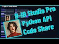 D-ID Studio Pro a Python Gradio overlay for the D-ID API... A detailed Avatar API Coding Example