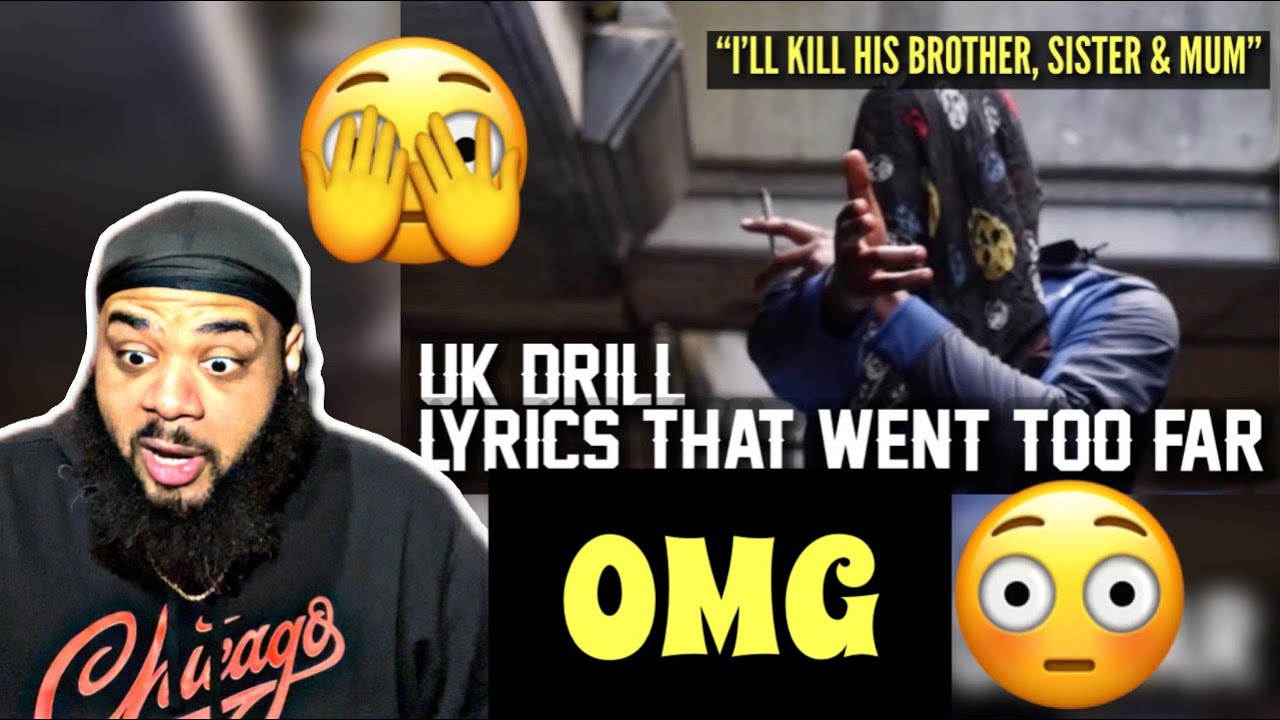 AMERICAN REACTS TO UK DRILL: LYRICS THAT WENT TOO FAR (Part 1) 🇬🇧