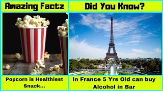 Random Facts You Should Know ? 101 | Did You Know - Amazing Facts ?| Interesting Unknown Facts