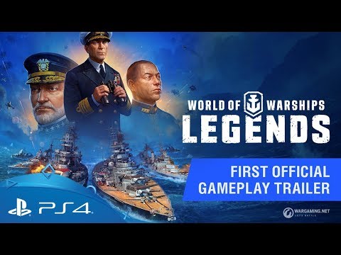 World of Warships: Legends | First Official Gameplay Trailer | PS4
