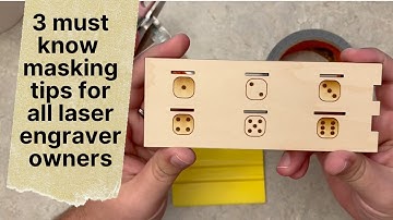 3 Must know masking tips for (co2) laser owners