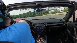 PCA Chesapeake autocross number 6 September 6, 2025- My best run in a 2008 Mazda MX5 Miata