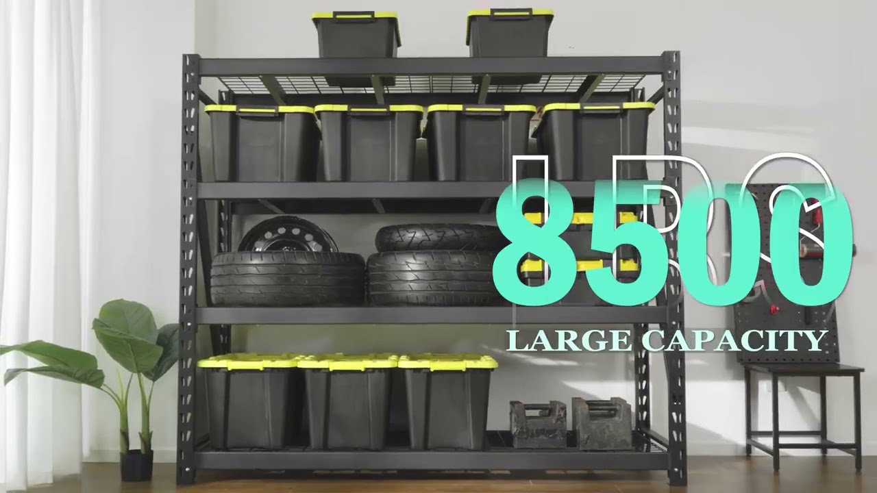 Promotional Video for Heavy-Duty Industrial Garage Shelving