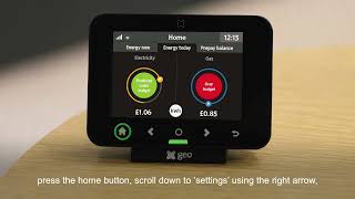 The Trio Touchbutton in-home display | Instructions | Smart meters