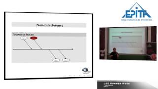 Non Interference Property, Marwan Burelle, LSE Week 2013