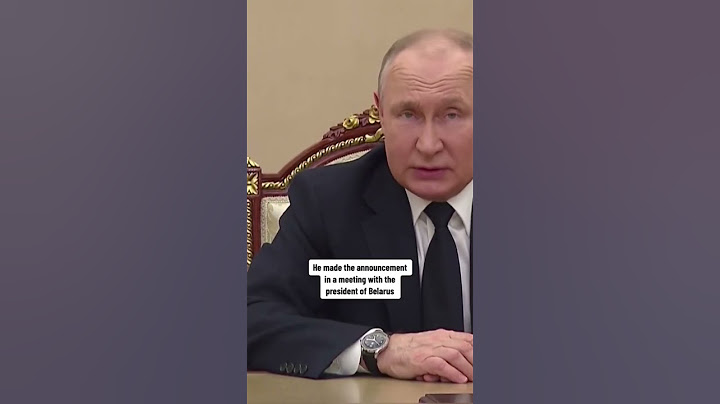 Russia to deploy “tactical nuclear weapons” in Belarus, Putin says #shorts