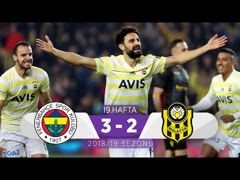 Fenerbahçe (3-2) Yeni Malatyaspor | 19. Hafta - 2018/19